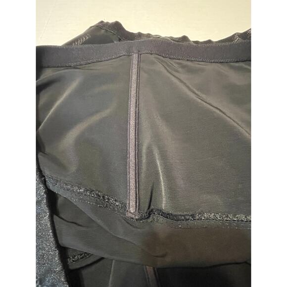 Secret Solutions Shapewear 4X / 34-36 Black Women's Control Long Leg Shaper - Picture 6 of 10